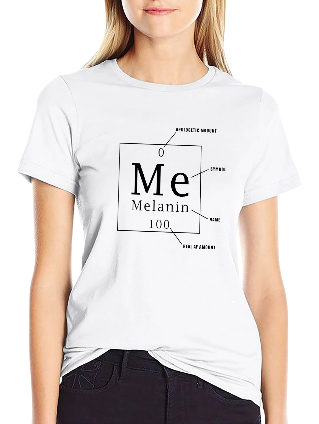 Melanin Periodic Table T-Shirt
