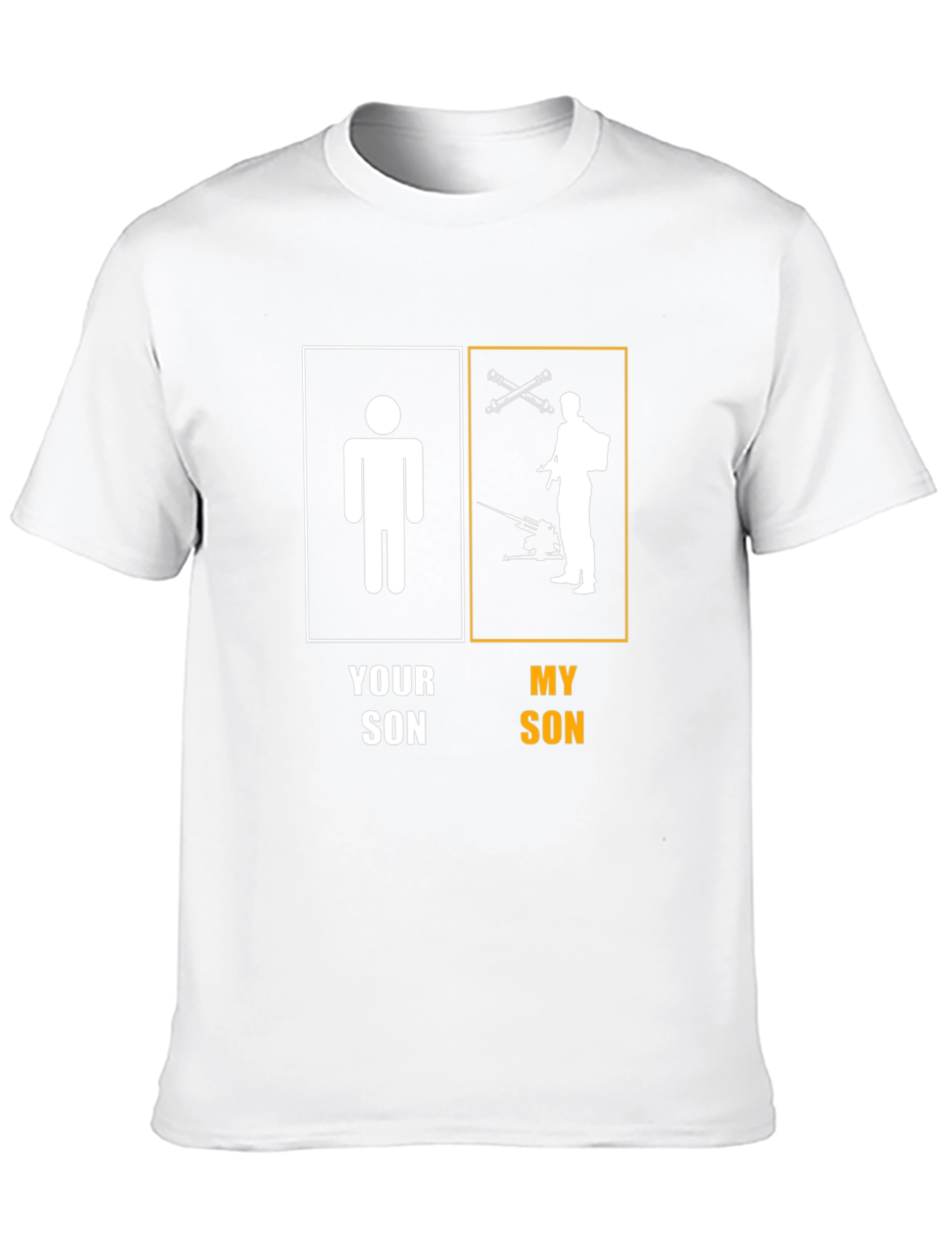 My Son Army Graphic T-Shirt