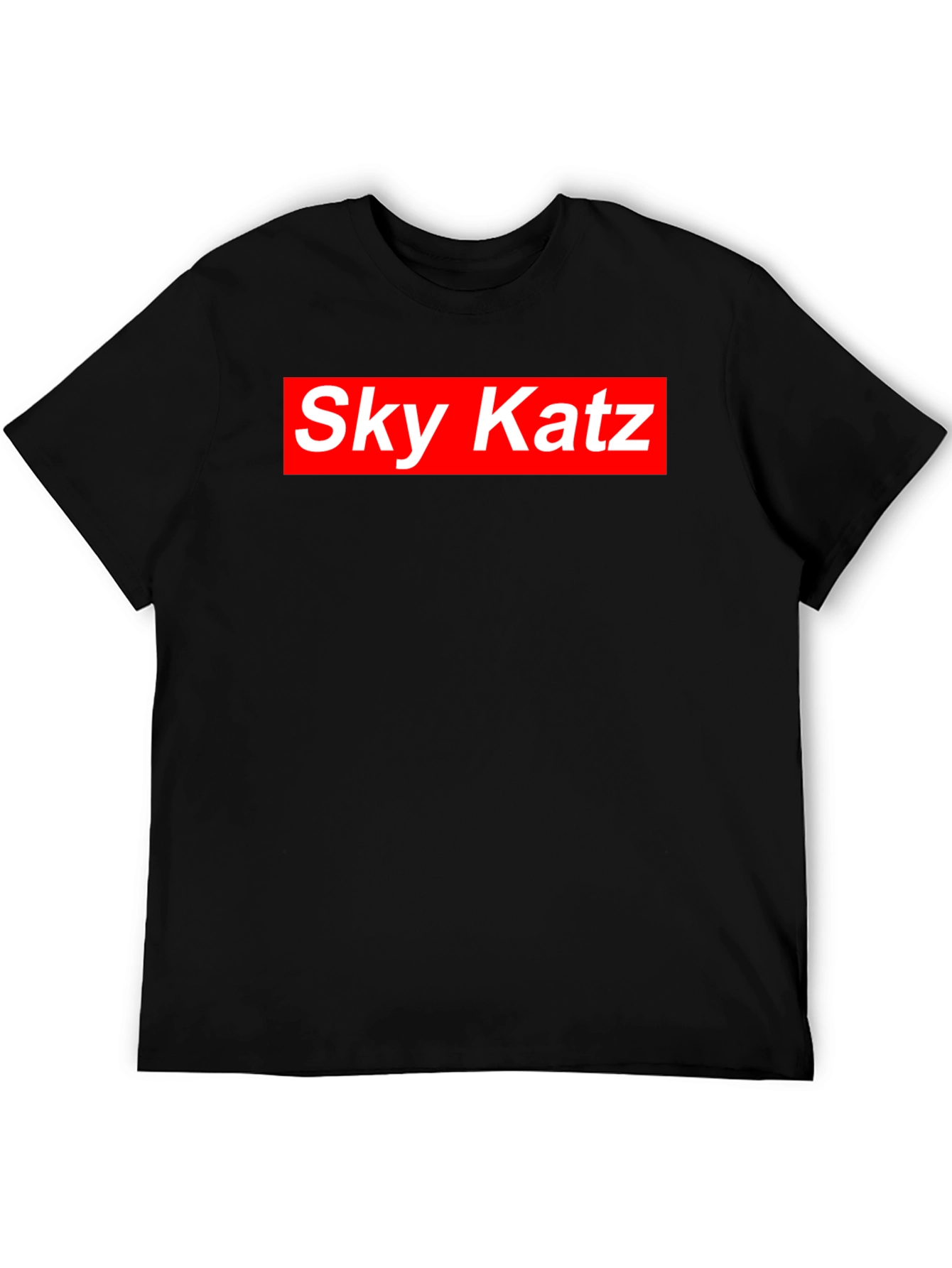 Sky Katz Red Box Logo T-Shirt