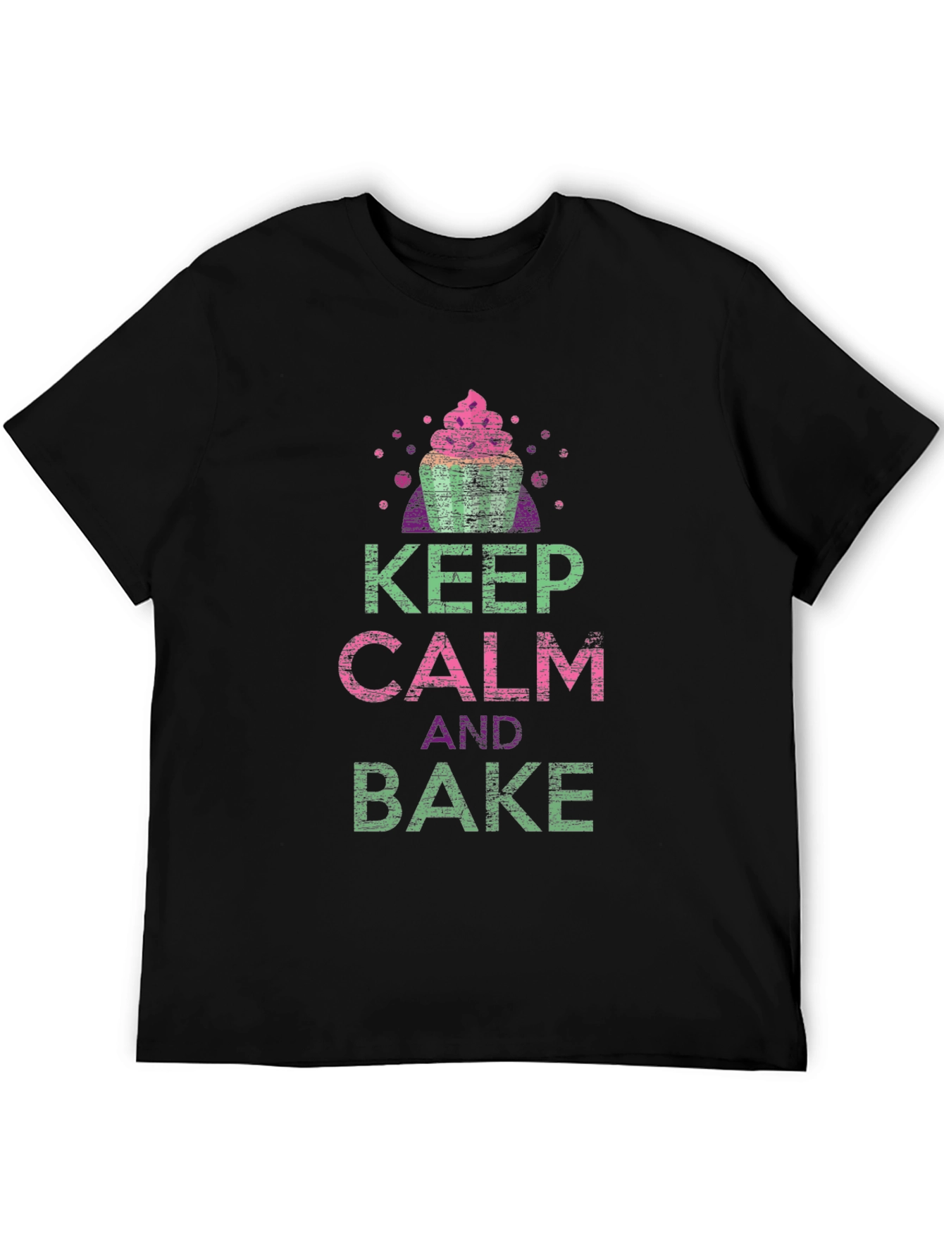 Keep Calm and Bake Graphic T-Shirt