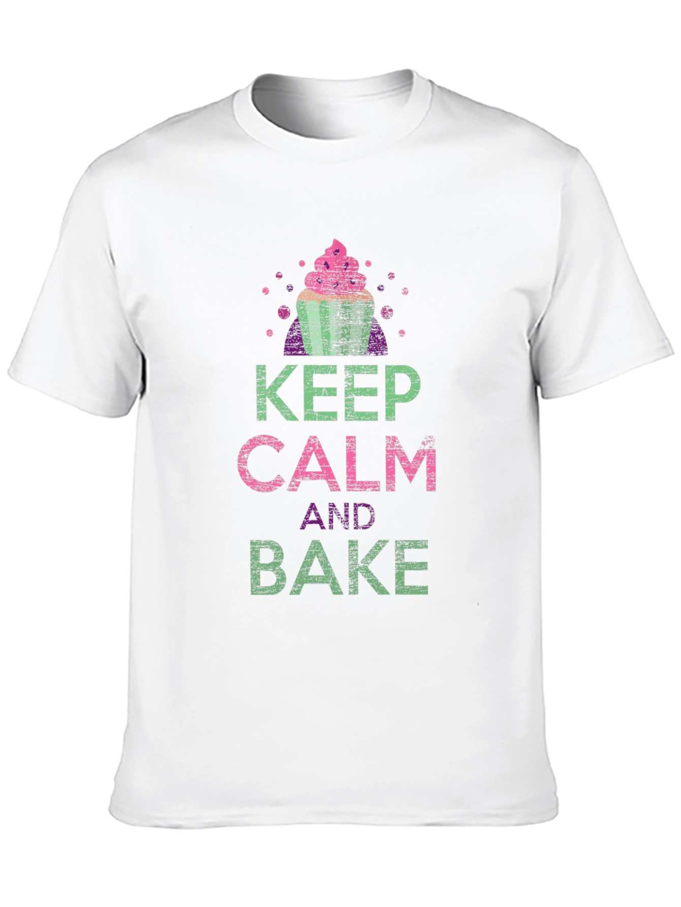 Keep Calm and Bake Graphic T-Shirt