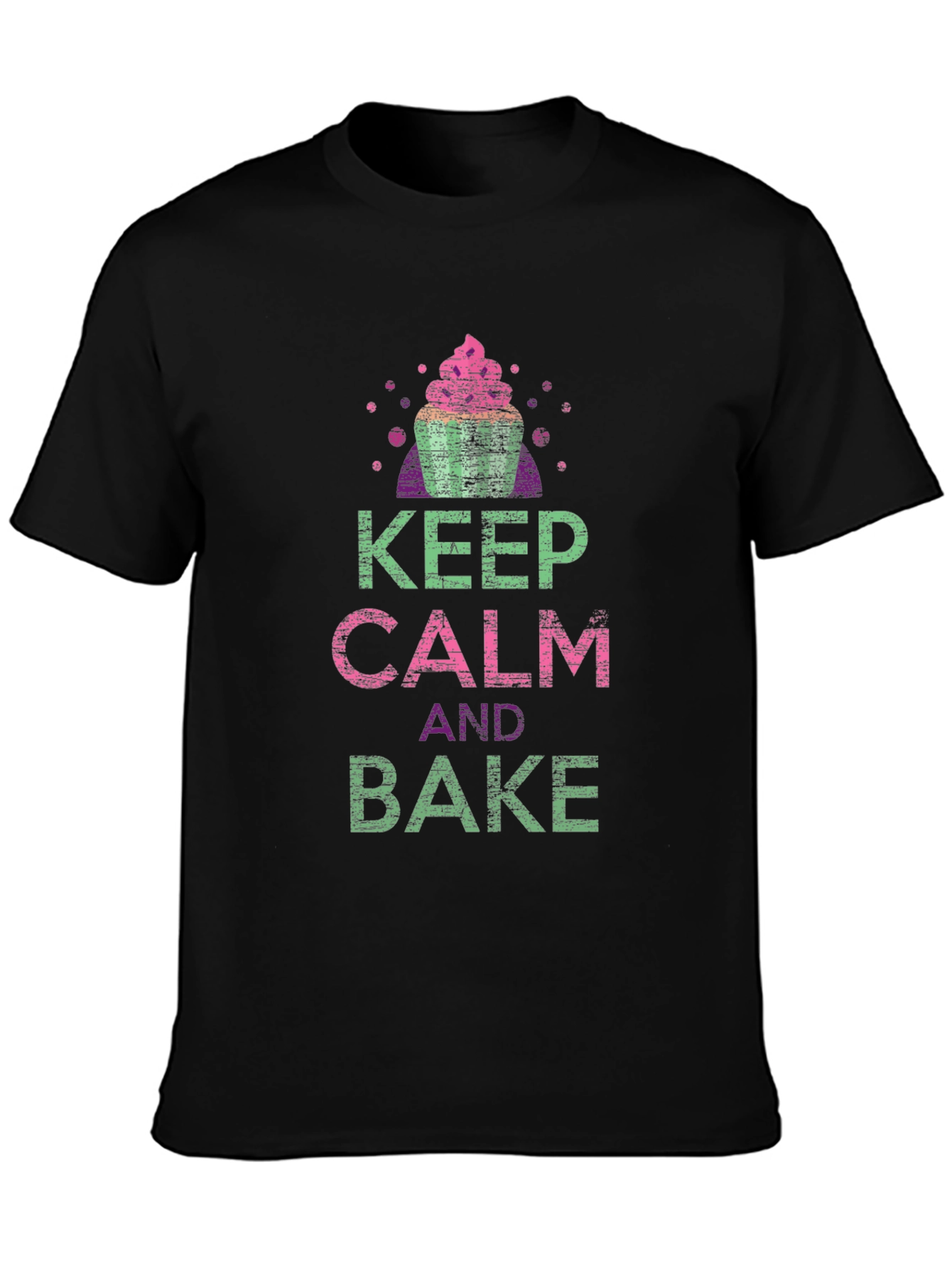 Keep Calm and Bake Graphic T-Shirt