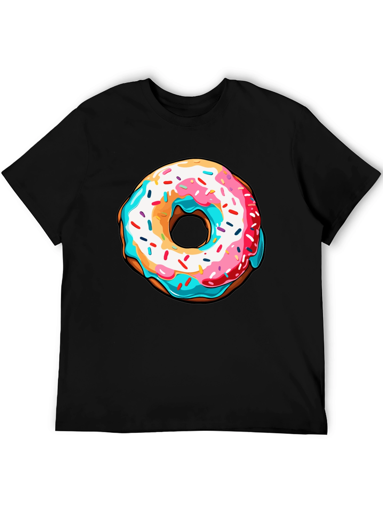Donut Graphic T-Shirt - Fun & Stylish
