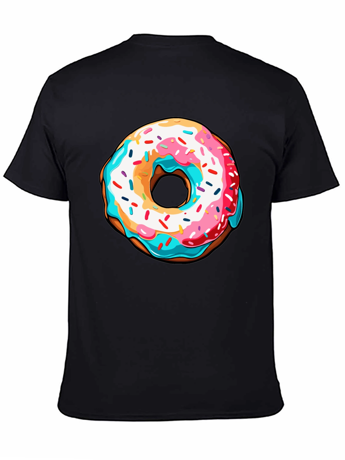 Donut Graphic T-Shirt - Fun & Stylish