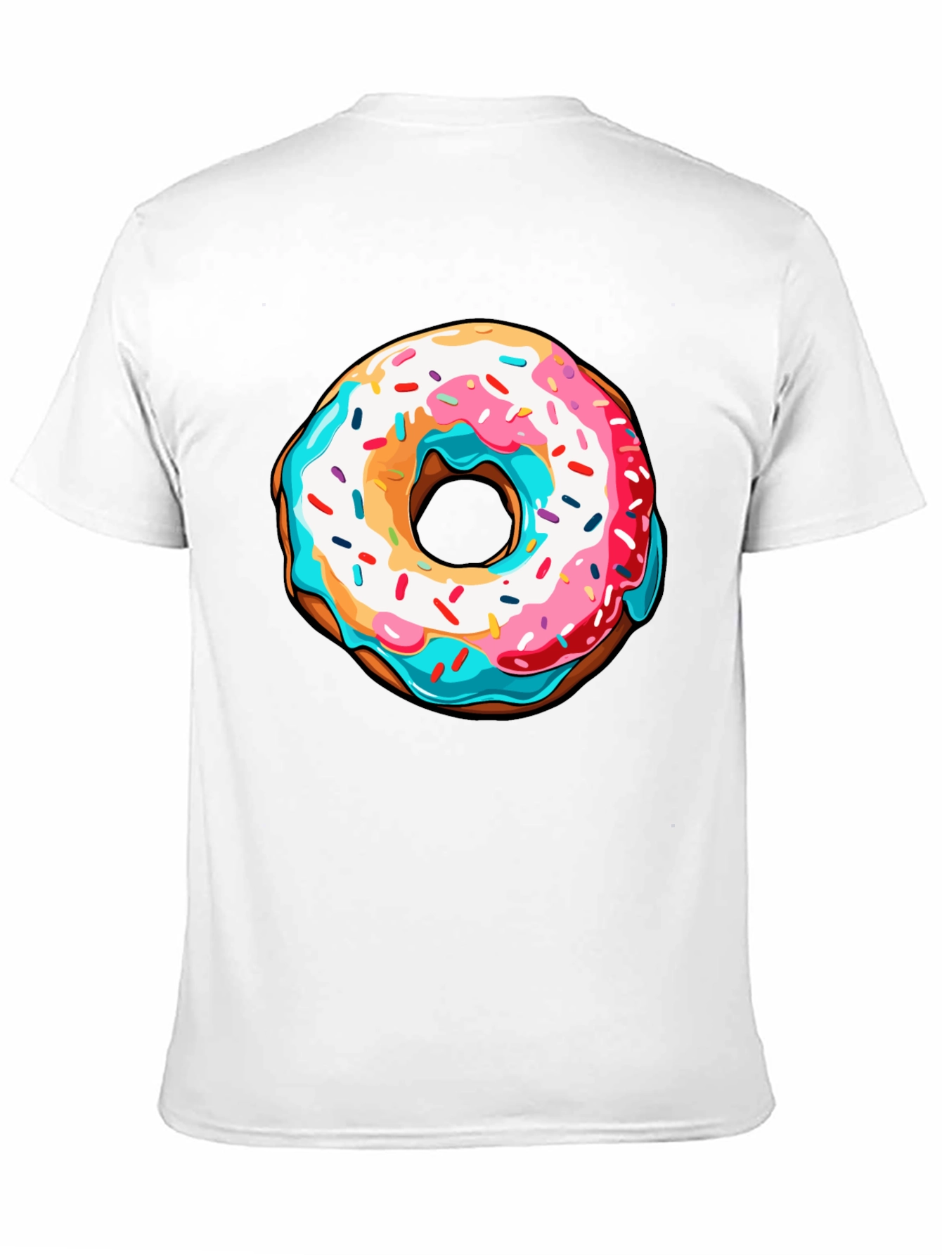 Donut Graphic T-Shirt - Fun & Stylish