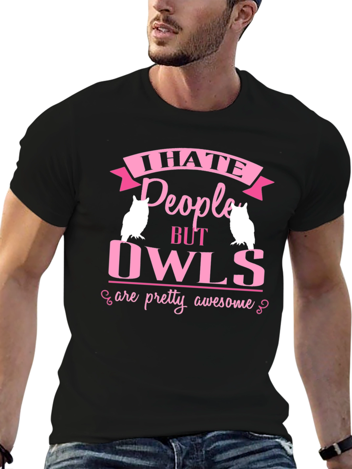 I Hate People But Owls T-Shirt