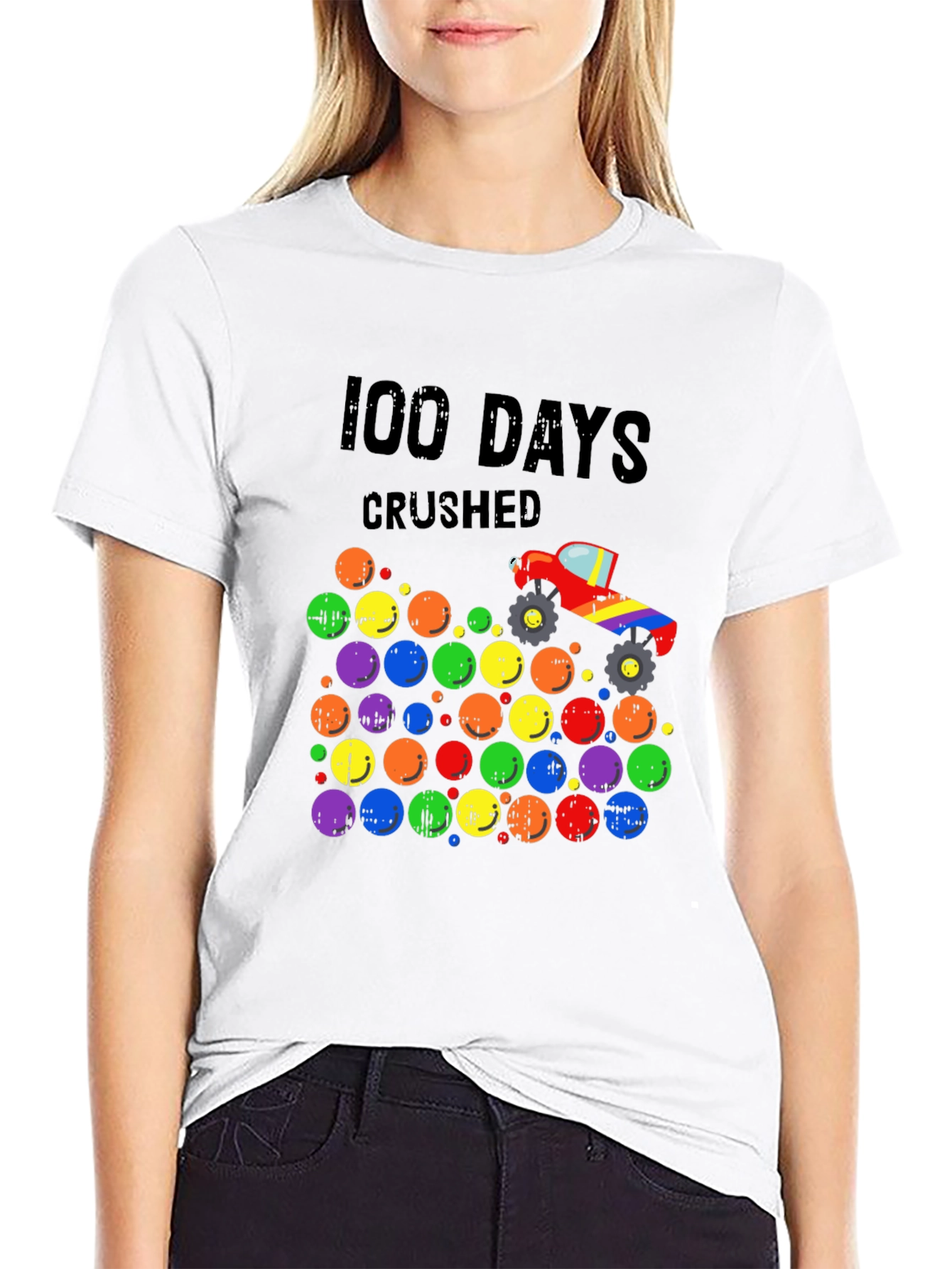 100 Days Crushed T-Shirt
