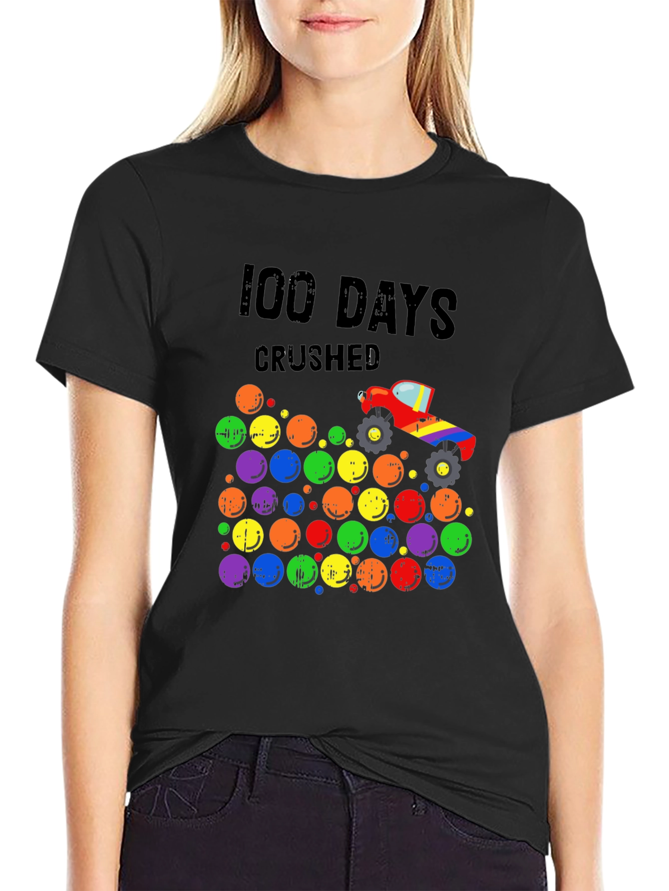 100 Days Crushed T-Shirt