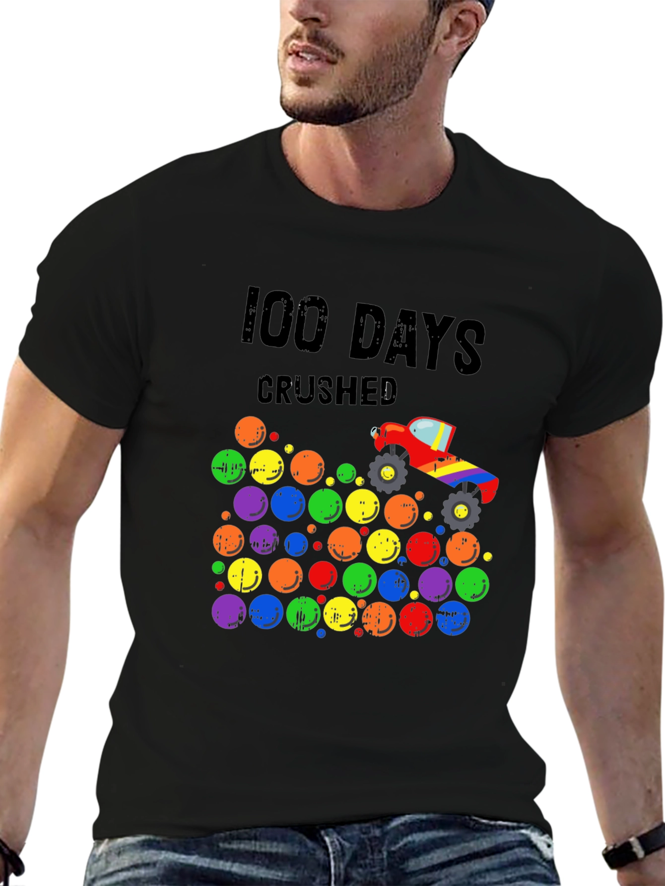 100 Days Crushed T-Shirt