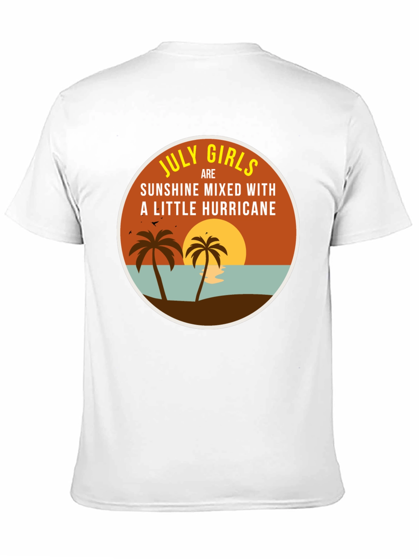 July Girls Sunshine & Hurricane Black T-Shirt