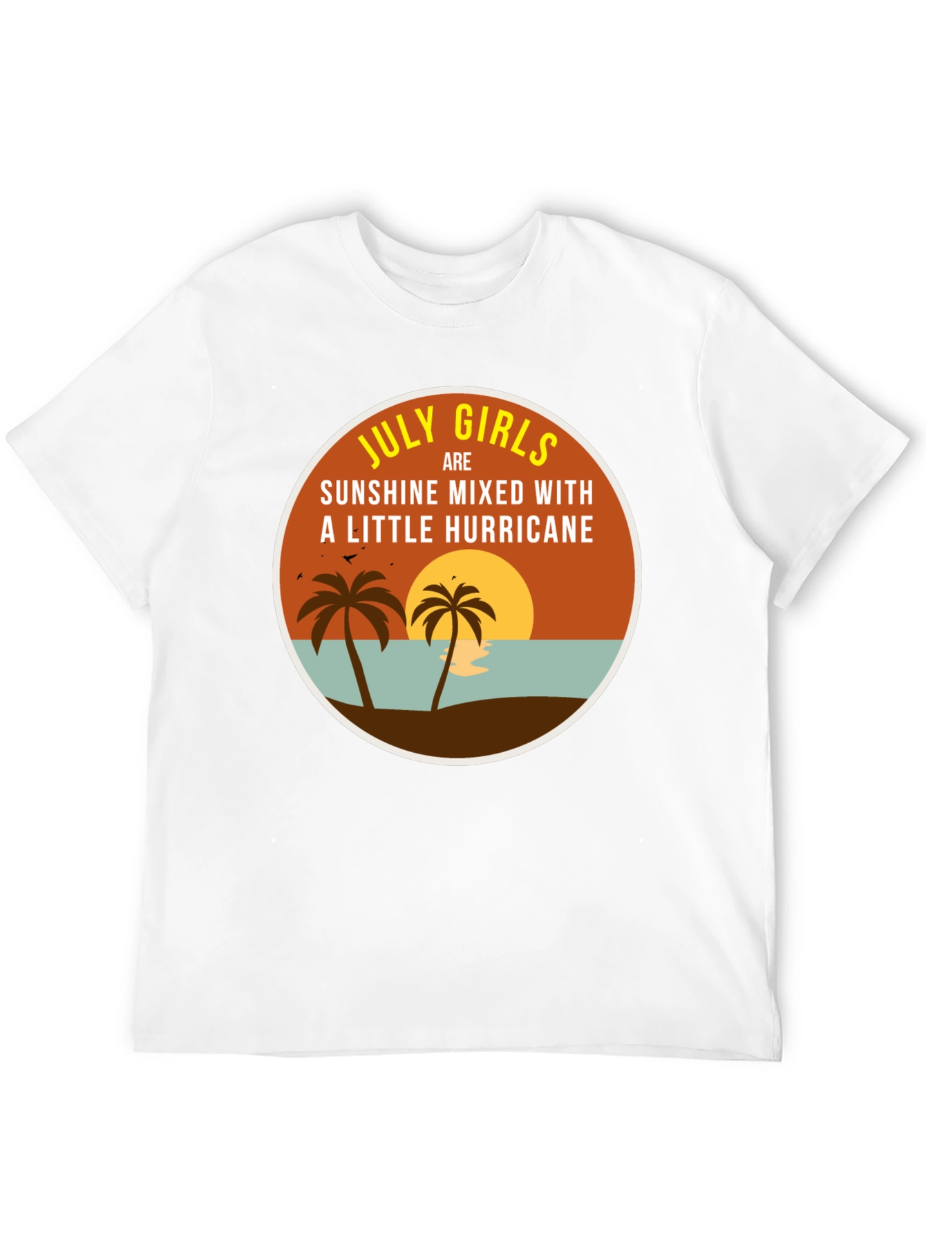 July Girls Sunshine & Hurricane Black T-Shirt