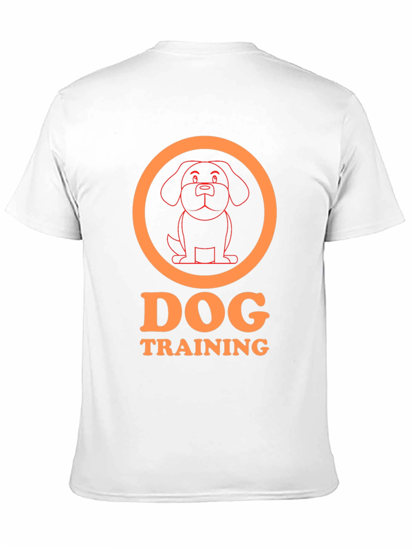 Dog Training Graphic T-Shirt - Black Cotton Tee