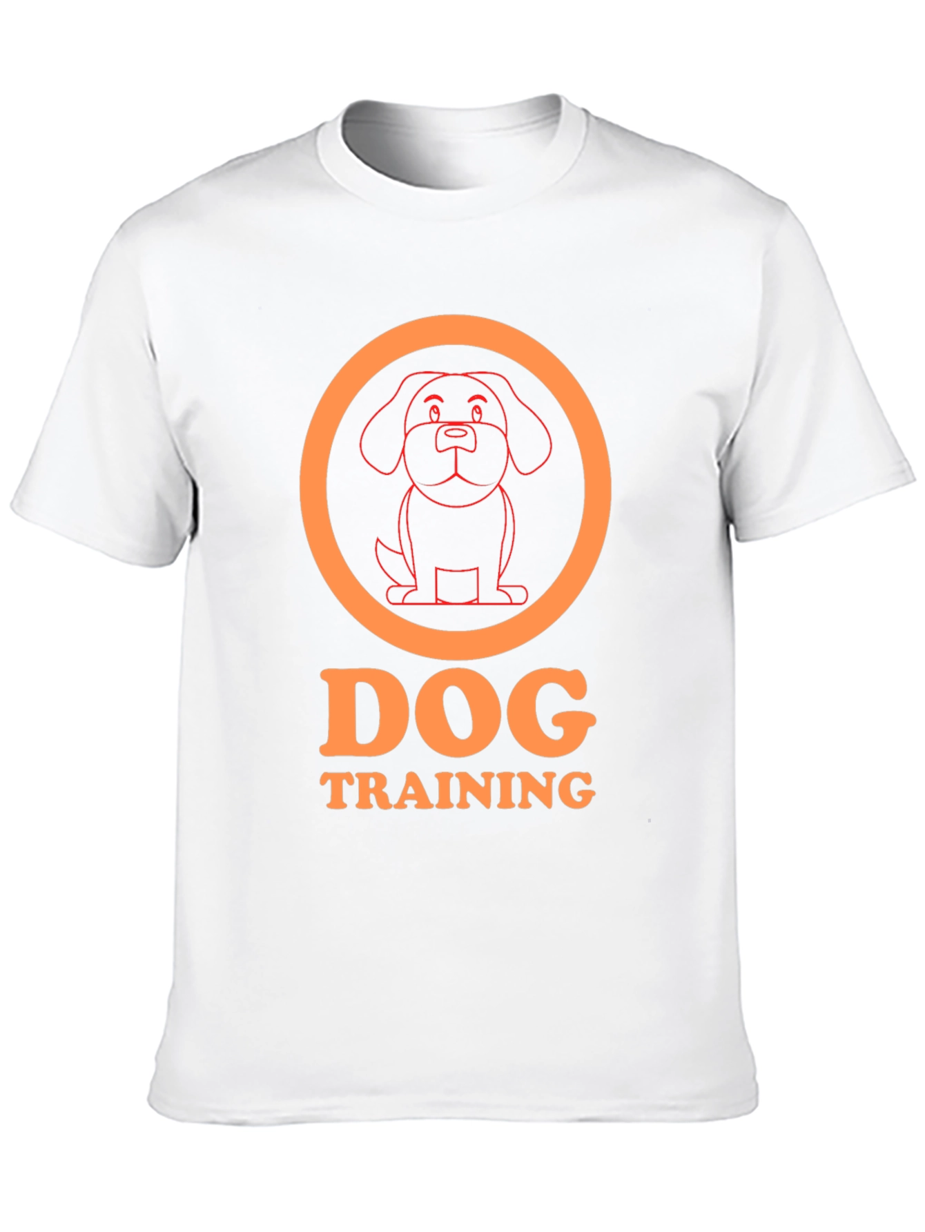 Dog Training Graphic T-Shirt - Black Cotton Tee