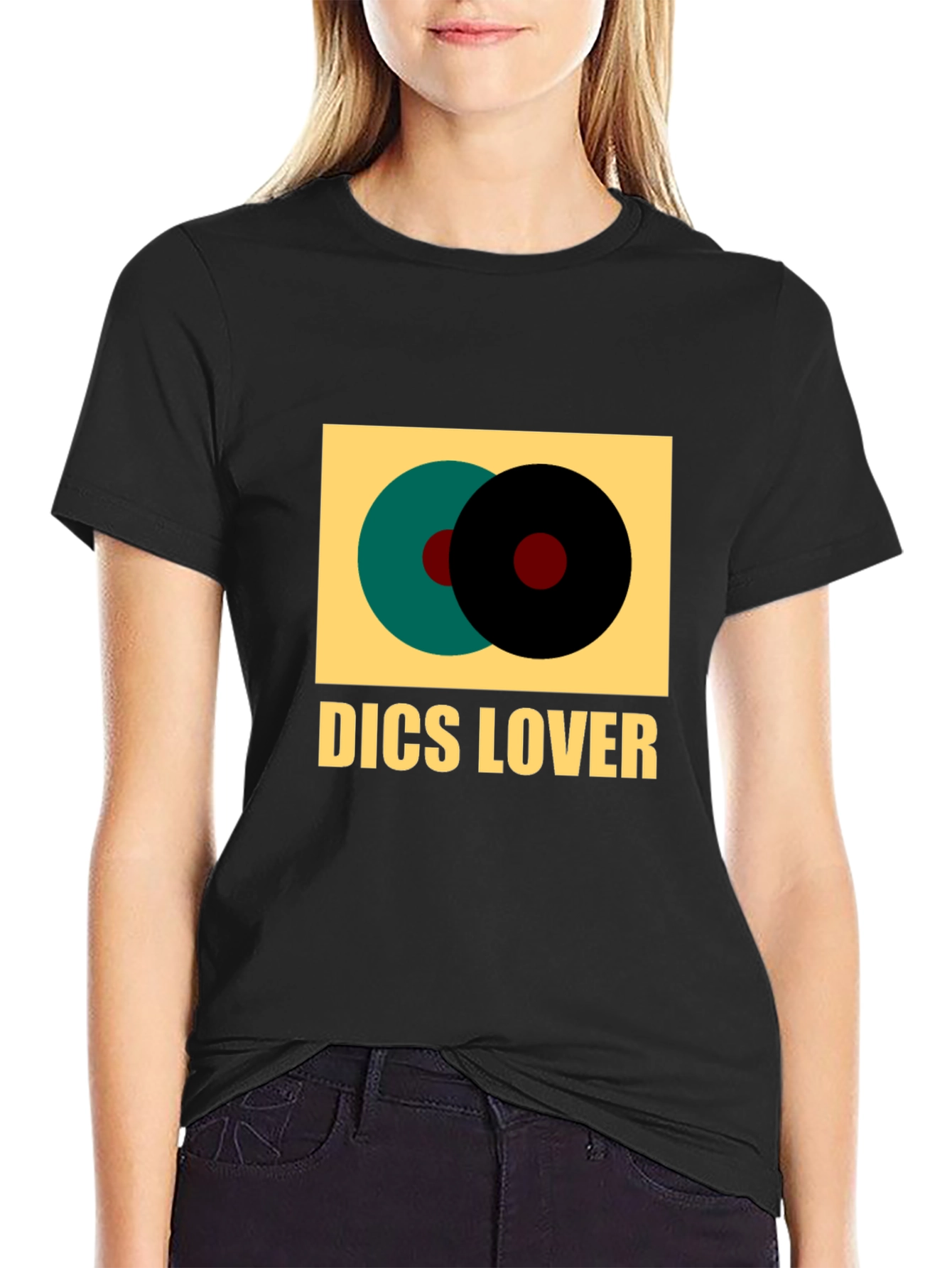 Retro Vinyl Record Lover Graphic T-Shirt