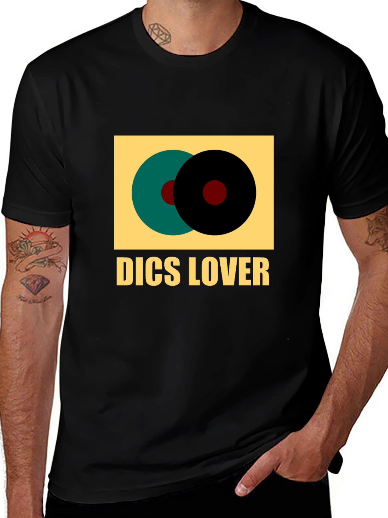 Retro Vinyl Record Lover Graphic T-Shirt