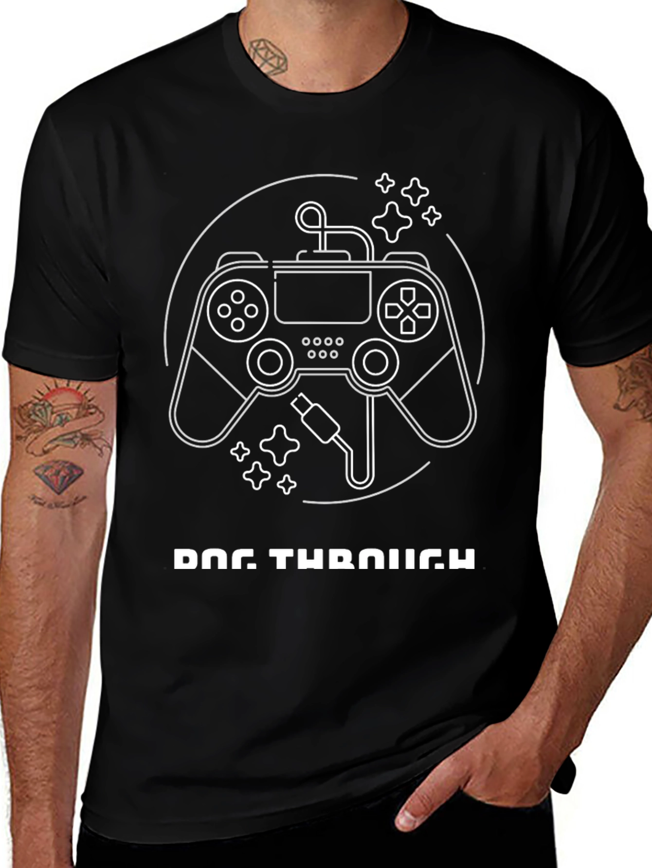 Gaming Controller Graphic T-Shirt