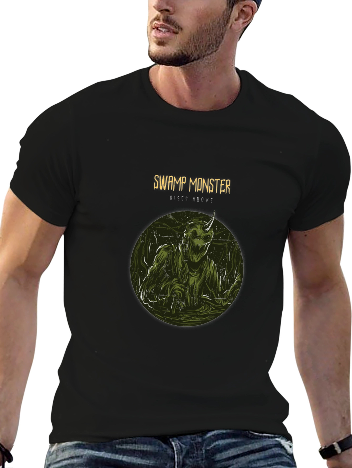 Swamp Monster Graphic T-Shirt - Unisex