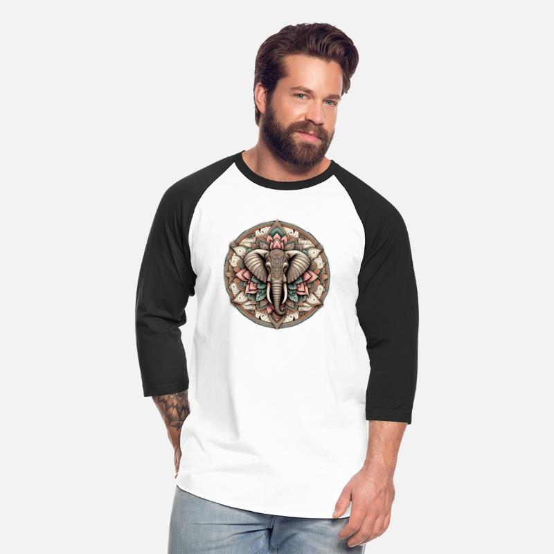 Eternal Serenity Majestic Elephant Mandala