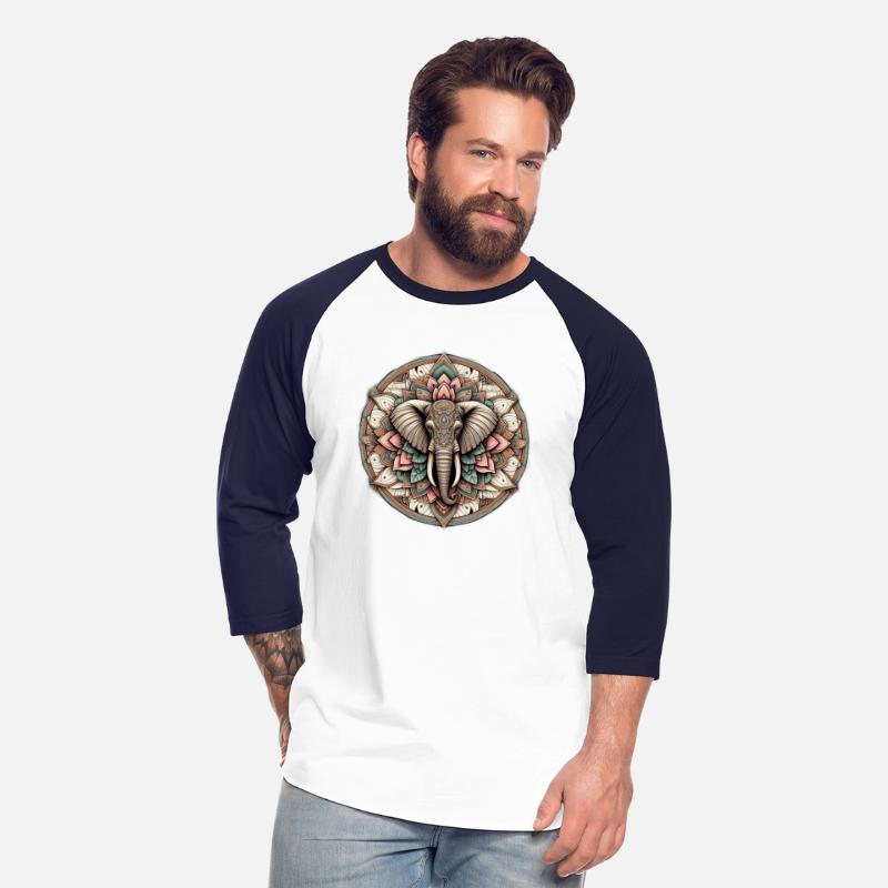 Eternal Serenity Majestic Elephant Mandala