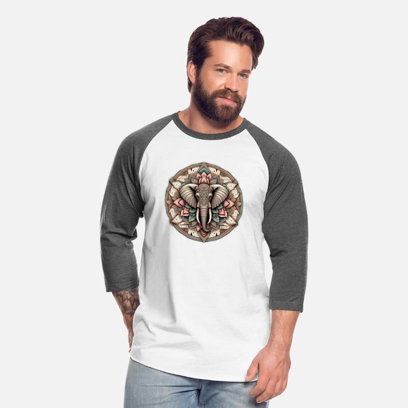 Eternal Serenity Majestic Elephant Mandala