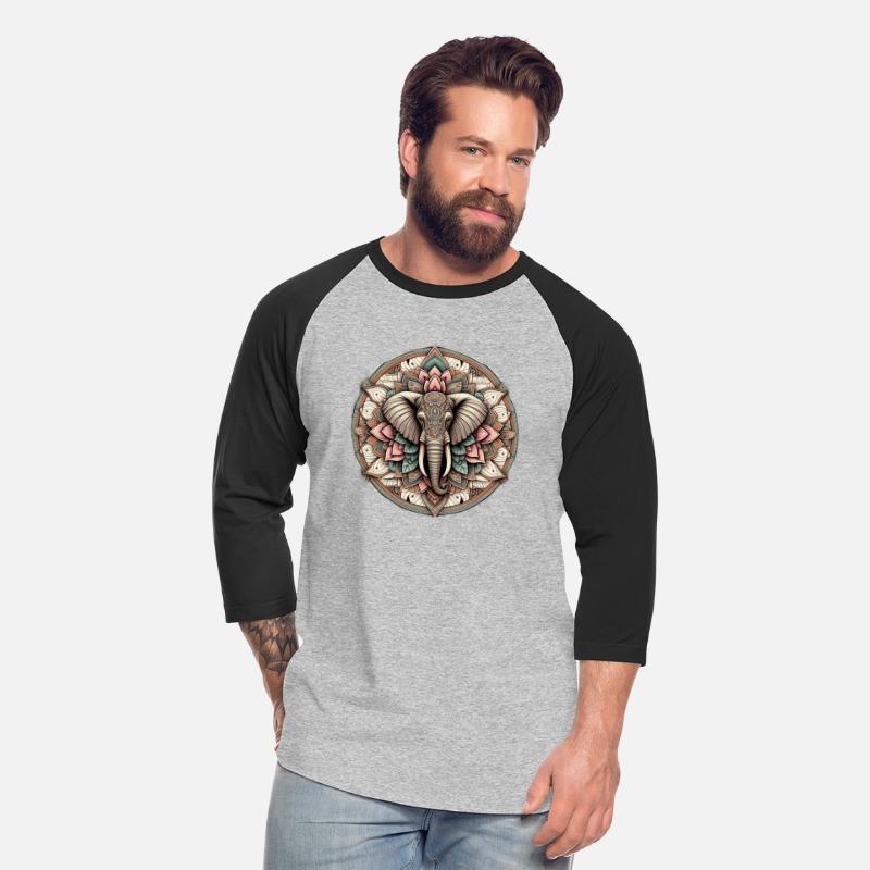 Eternal Serenity Majestic Elephant Mandala