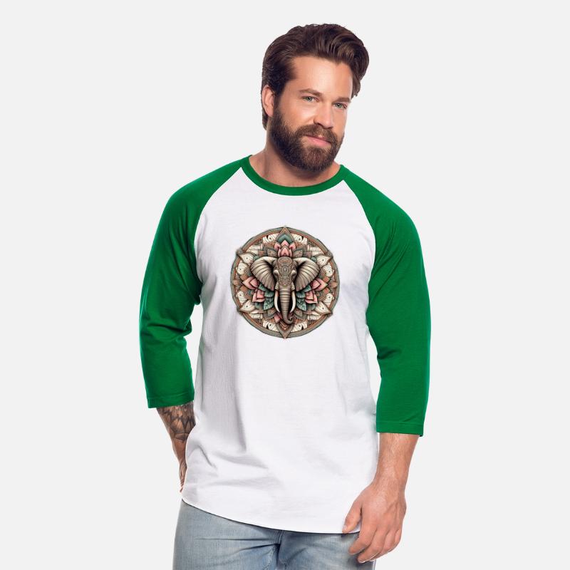 Eternal Serenity Majestic Elephant Mandala