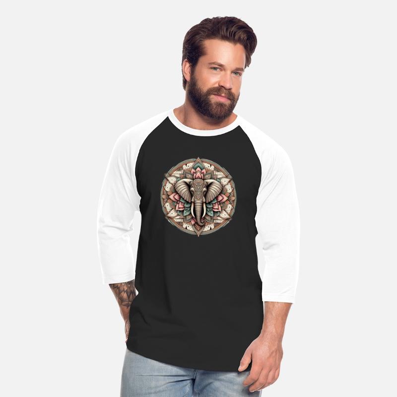Eternal Serenity Majestic Elephant Mandala