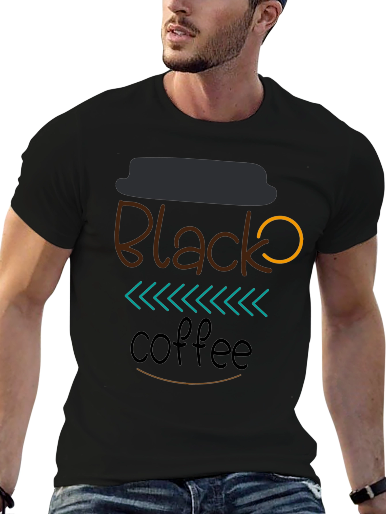 Black Coffee T-Shirt Graphic Tee