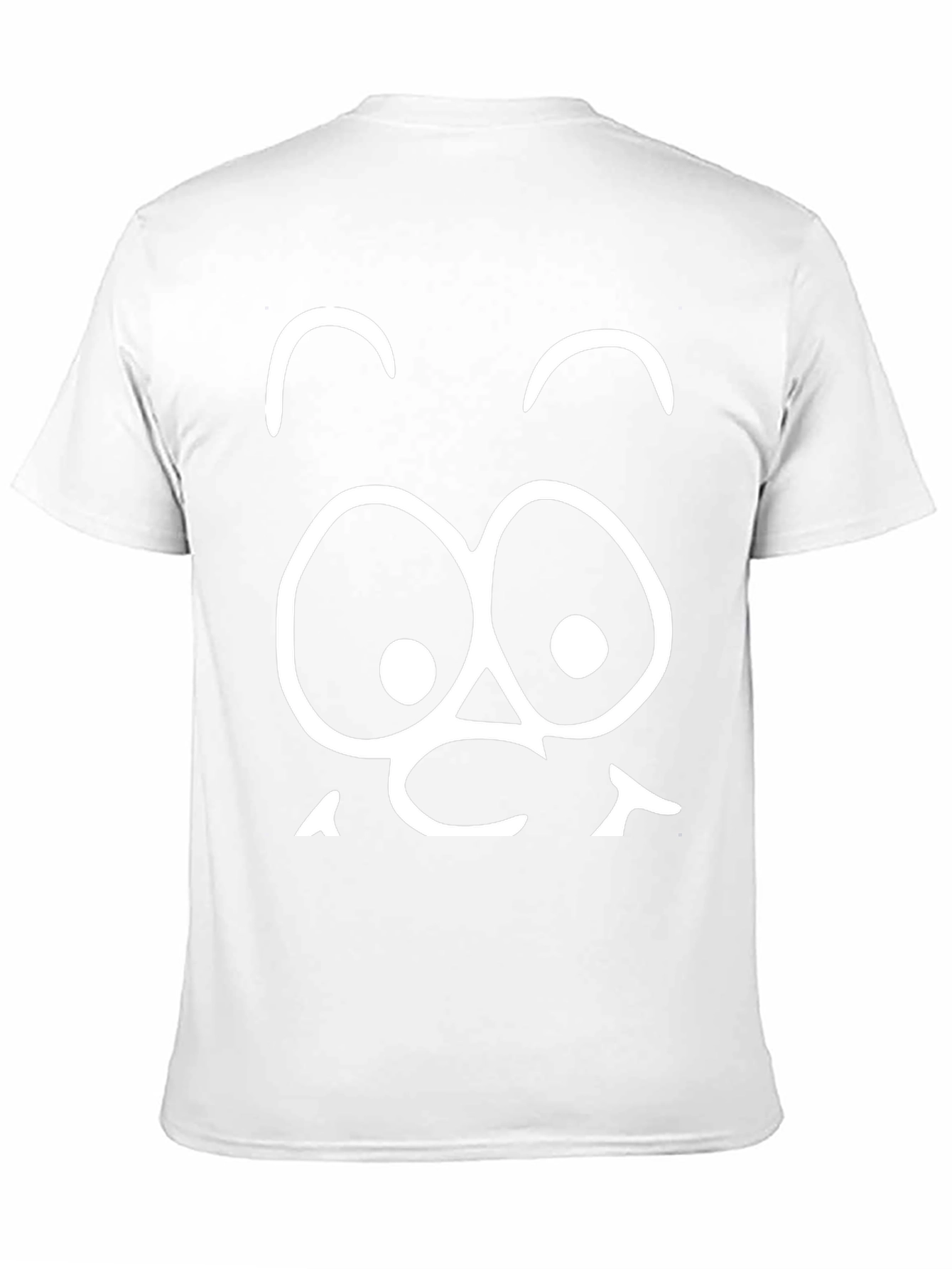 Funny Face Graphic T-Shirt - Black Cotton Tee