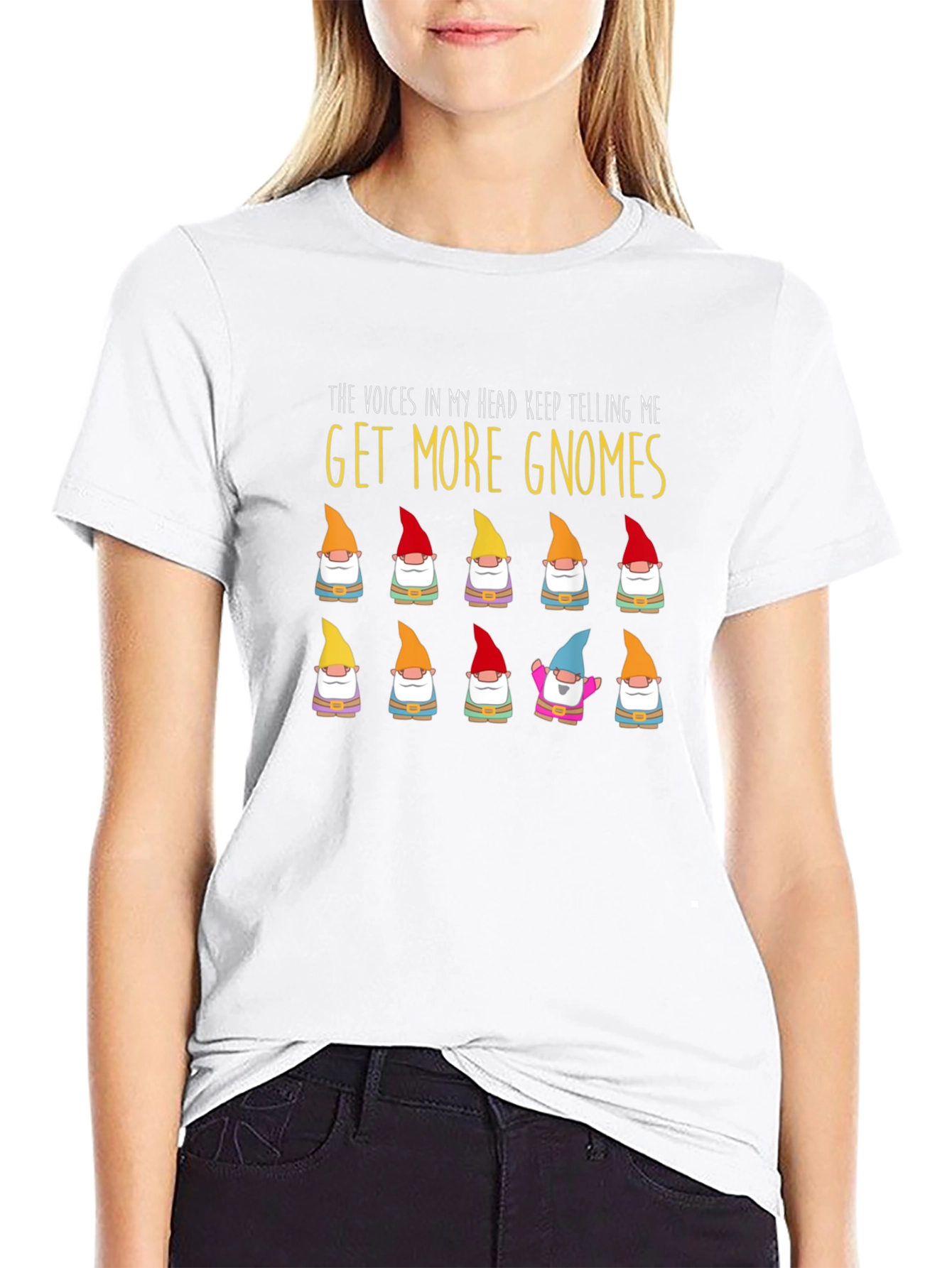 Get More Gnomes Funny Graphic T-Shirt