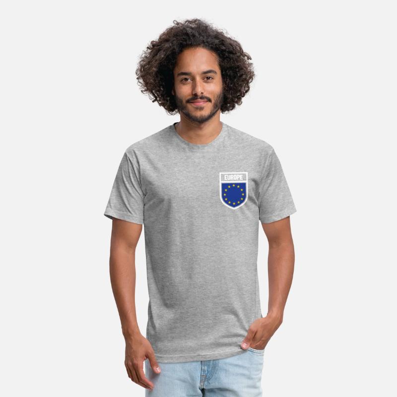 Europe - national flag in the coat of arms