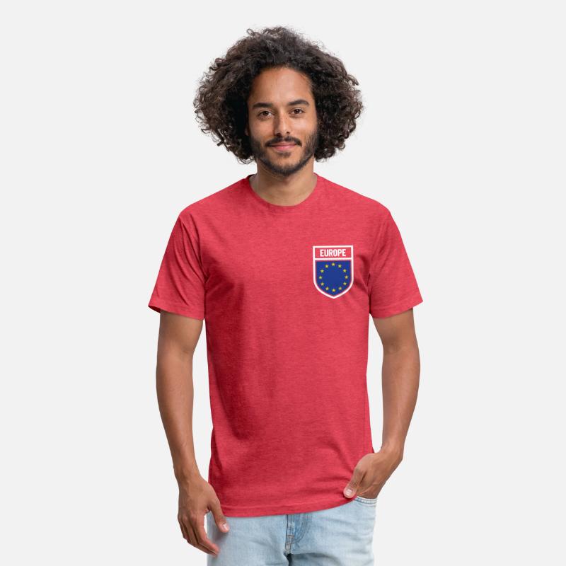 Europe - national flag in the coat of arms