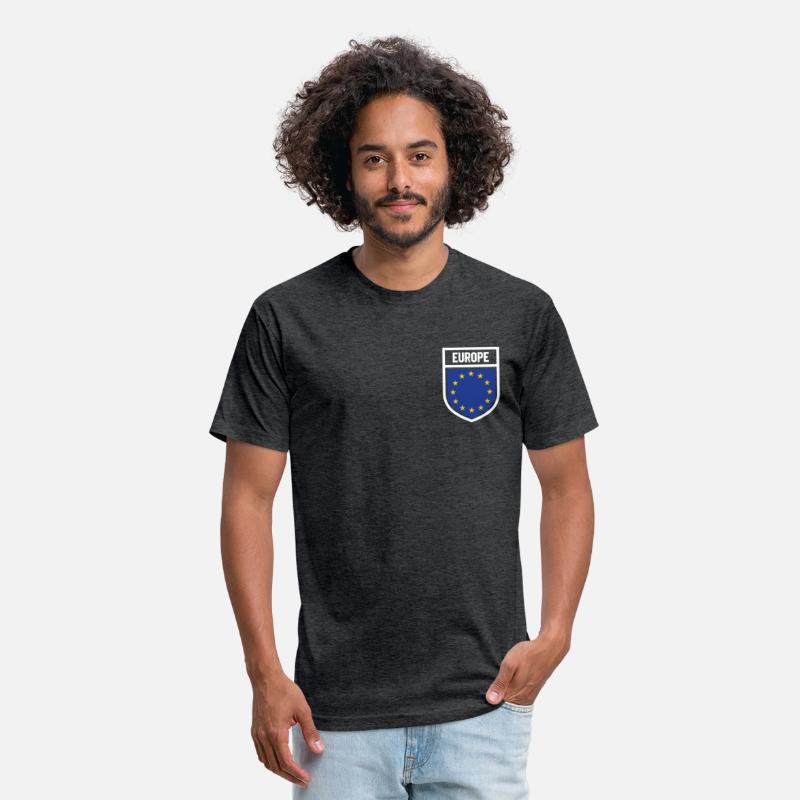 Europe - national flag in the coat of arms