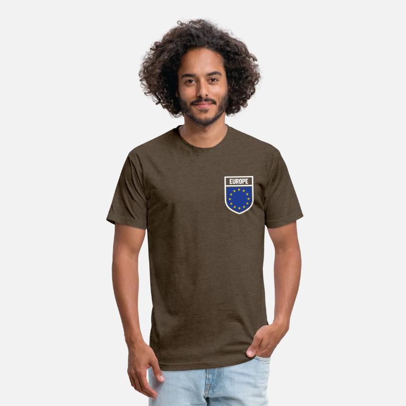 Europe - national flag in the coat of arms
