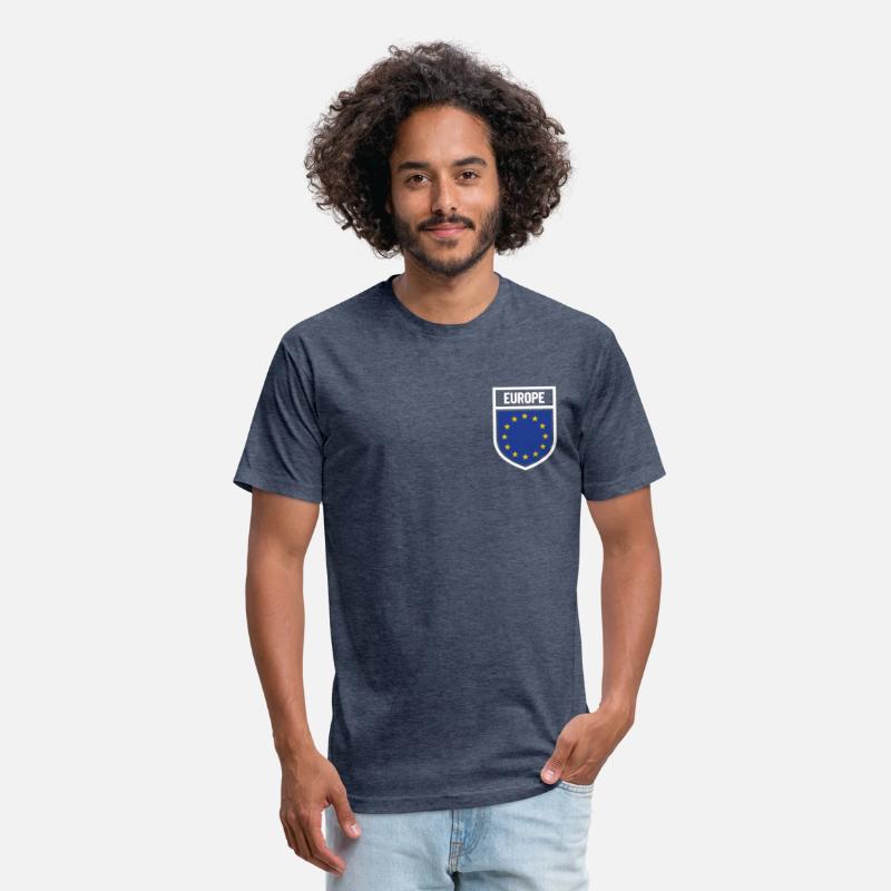 Europe - national flag in the coat of arms
