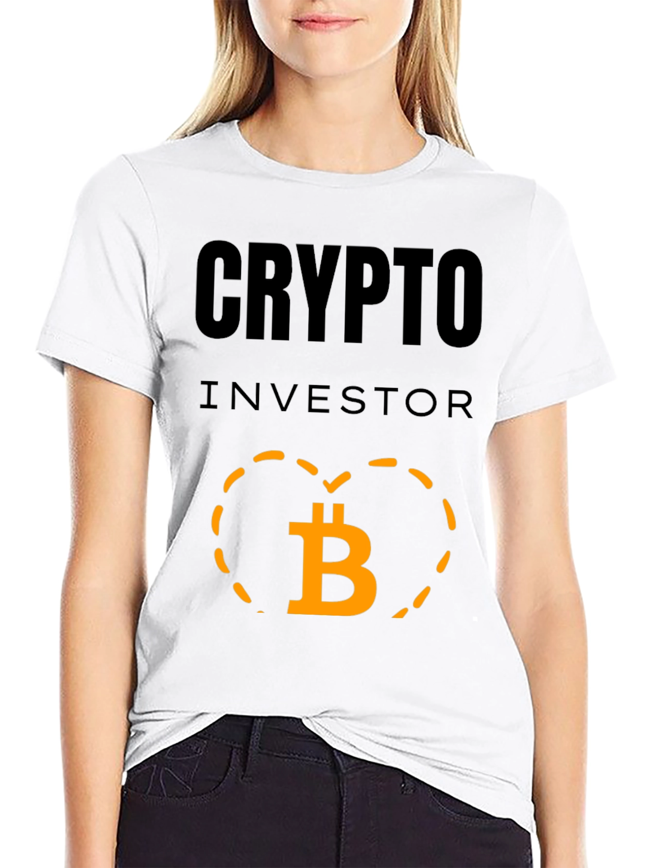 Crypto Investor Bitcoin Graphic Tee
