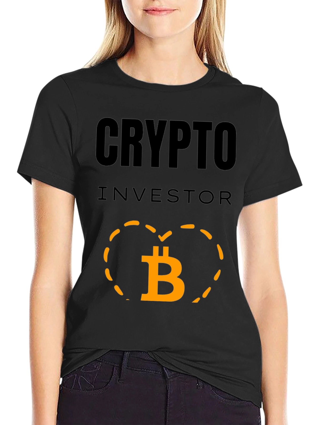 Crypto Investor Bitcoin Graphic Tee