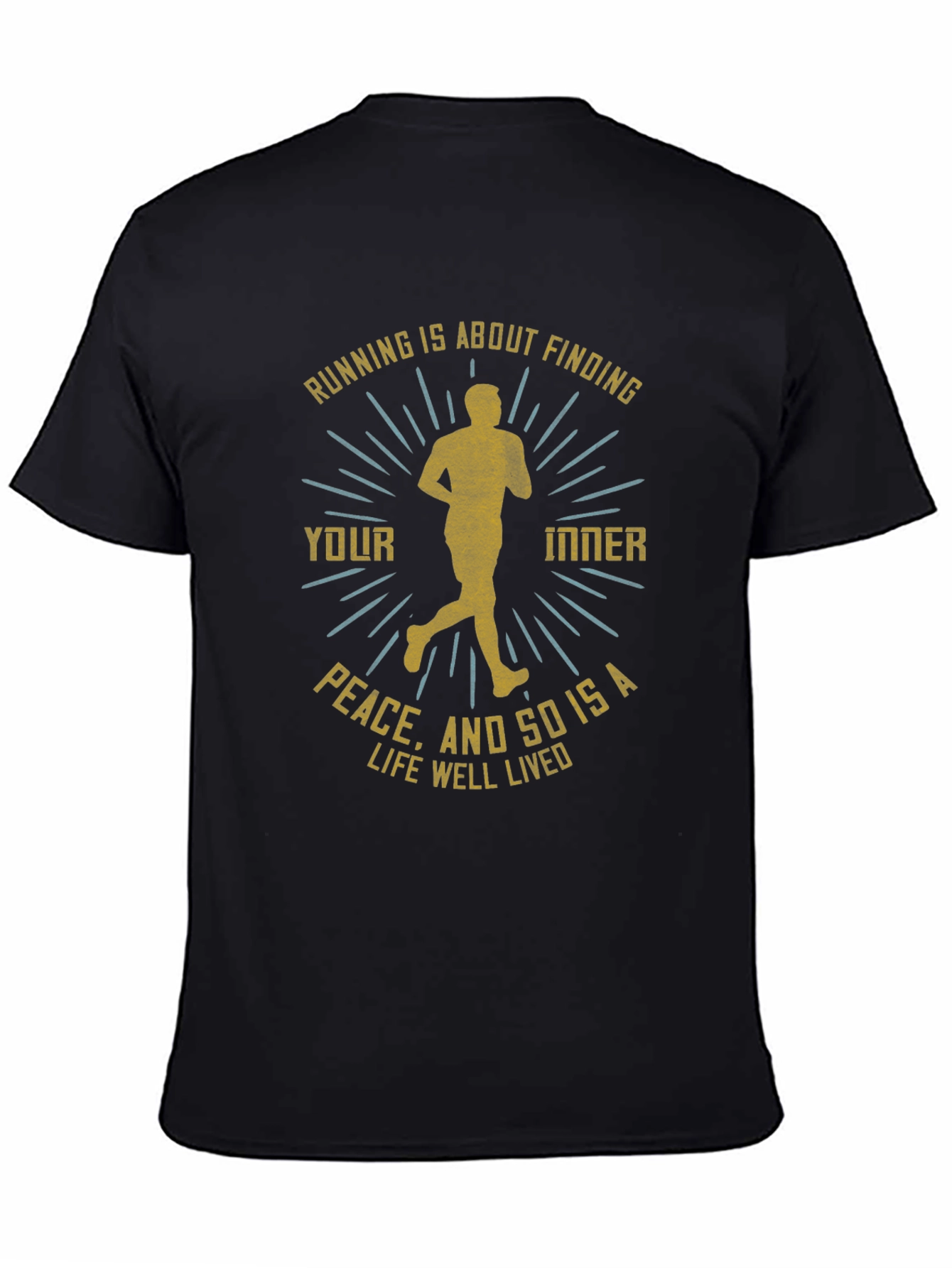 Running is About Finding Inner Peace T-Shirt