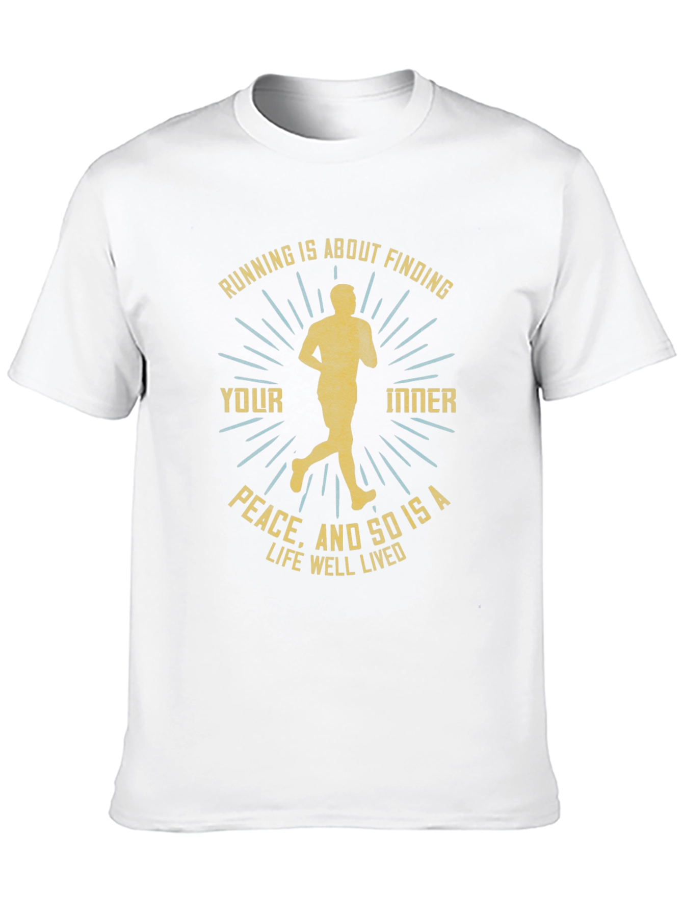 Running is About Finding Inner Peace T-Shirt