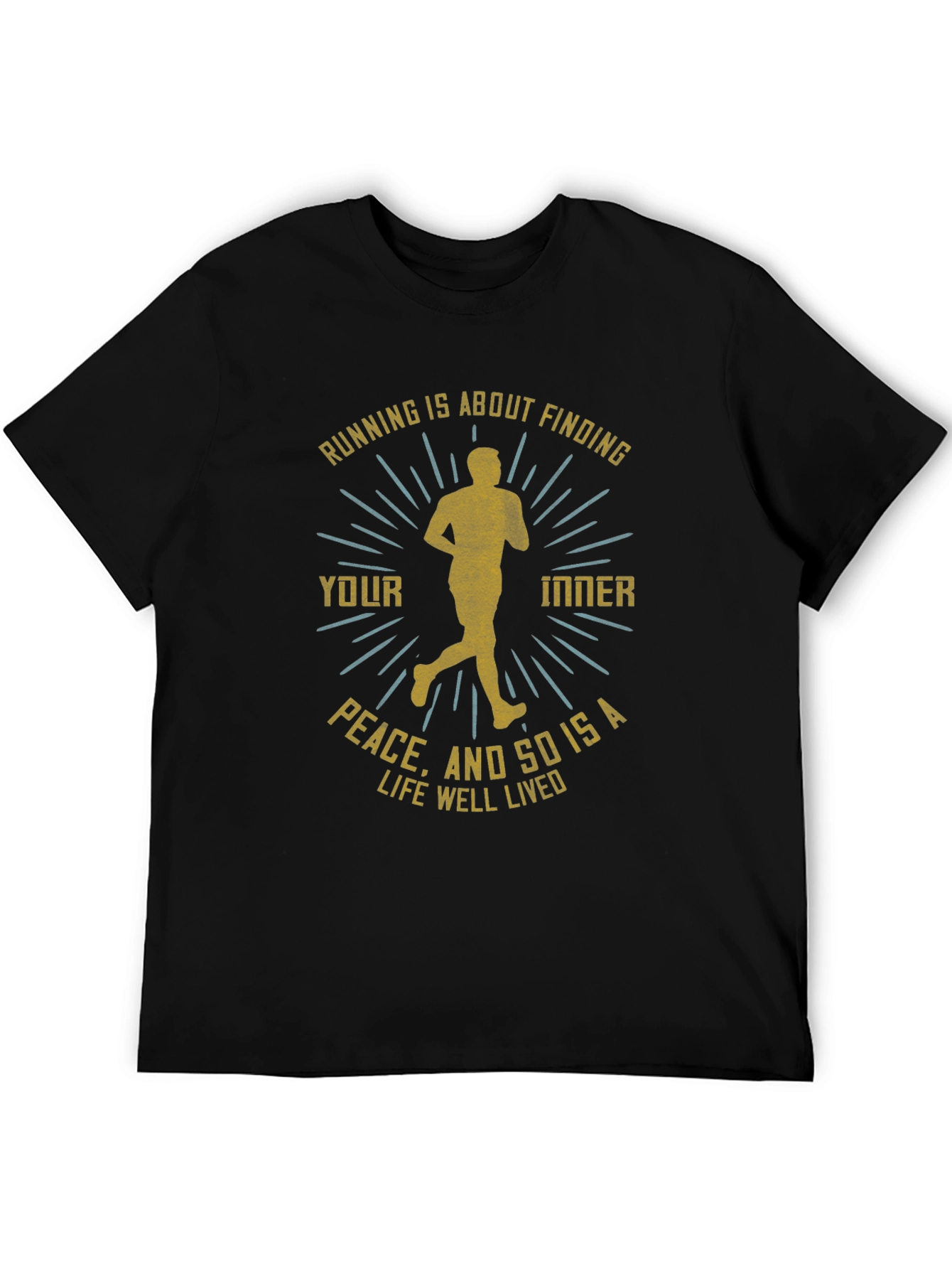 Running is About Finding Inner Peace T-Shirt
