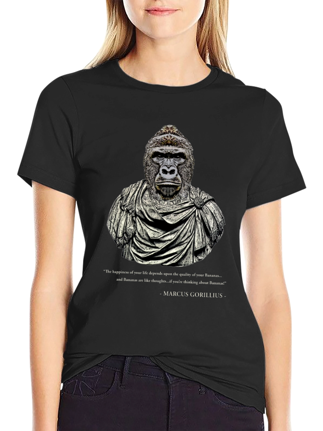 Marcus Gorillius T-Shirt Funny Banana Lover Tee