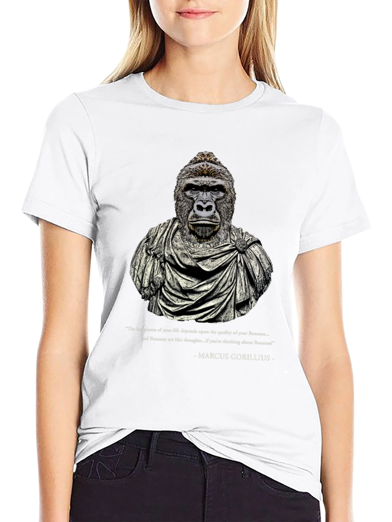 Marcus Gorillius T-Shirt Funny Banana Lover Tee