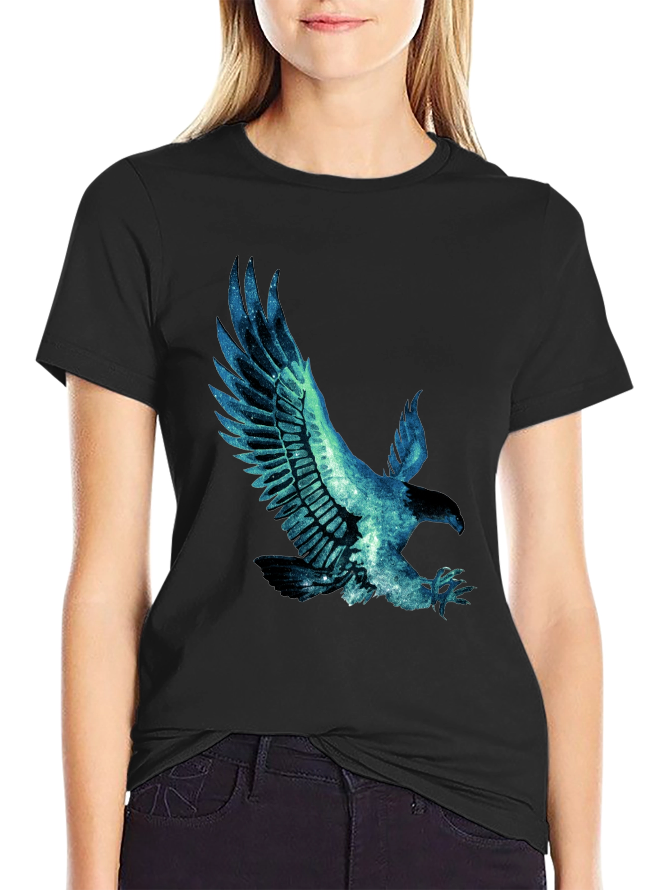 Cosmic Eagle Graphic Tee