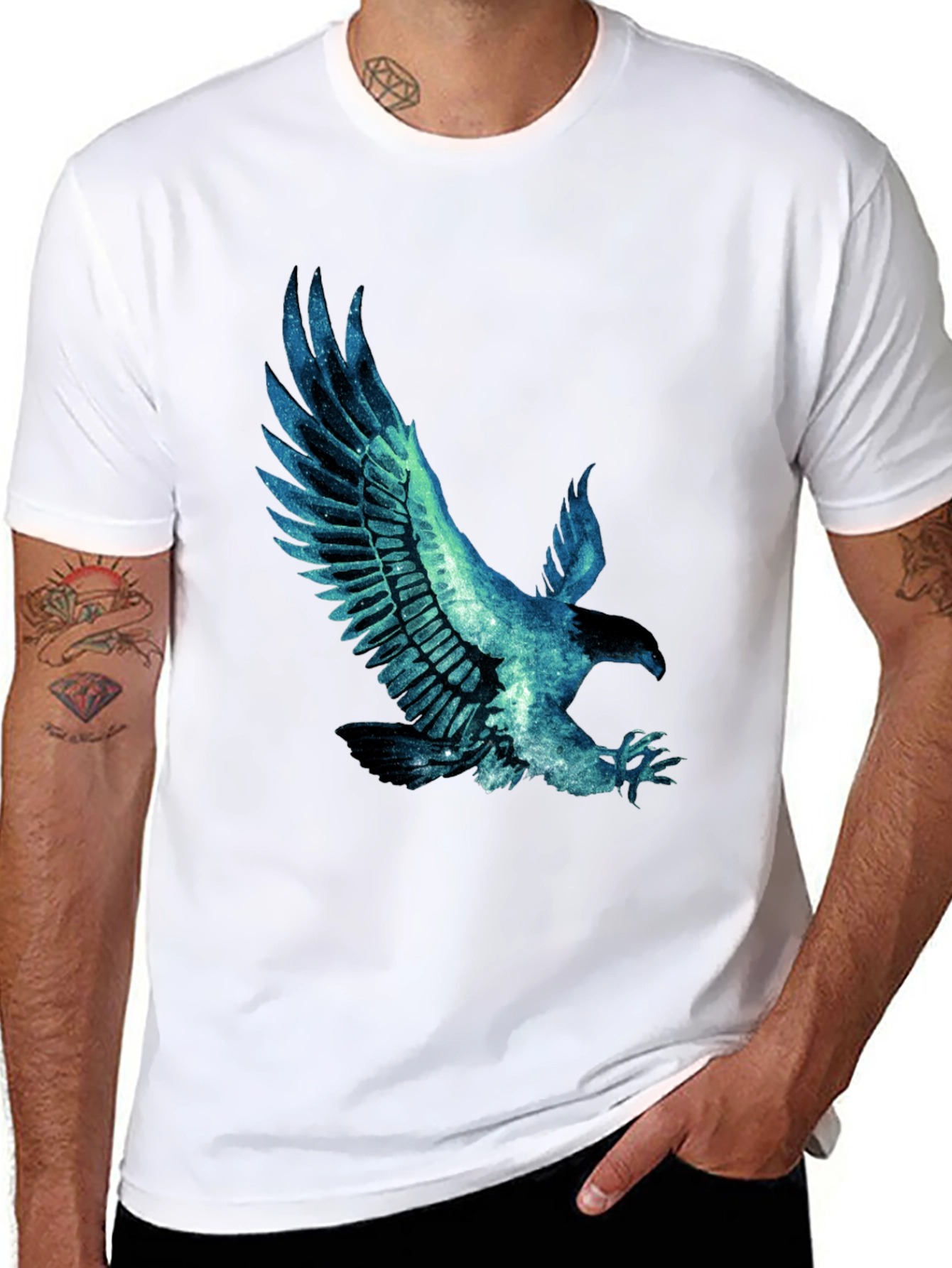 Cosmic Eagle Graphic Tee