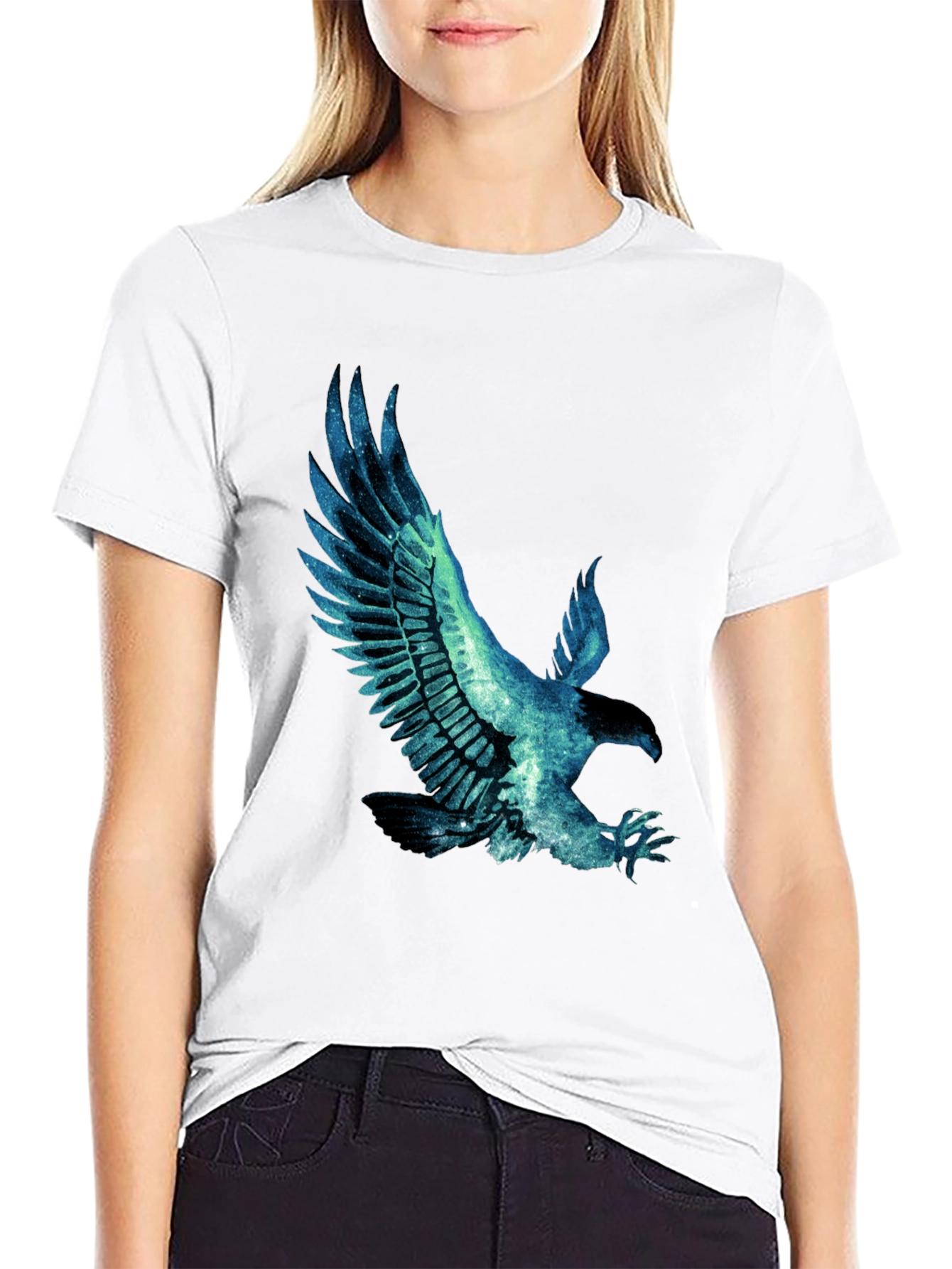 Cosmic Eagle Graphic Tee