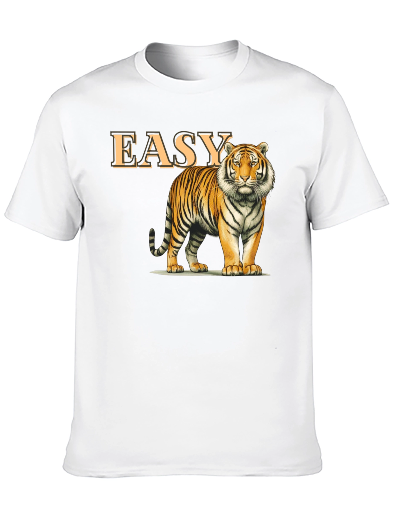 Easy Tiger Graphic T-Shirt - Classic Crew Neck