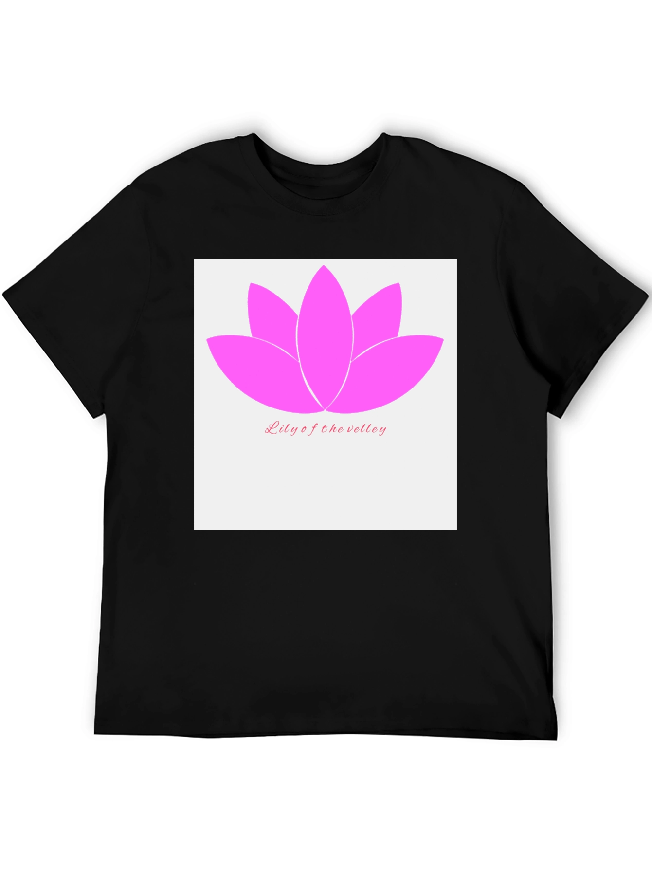 Lotus Flower Lily of the Valley Graphic Tee