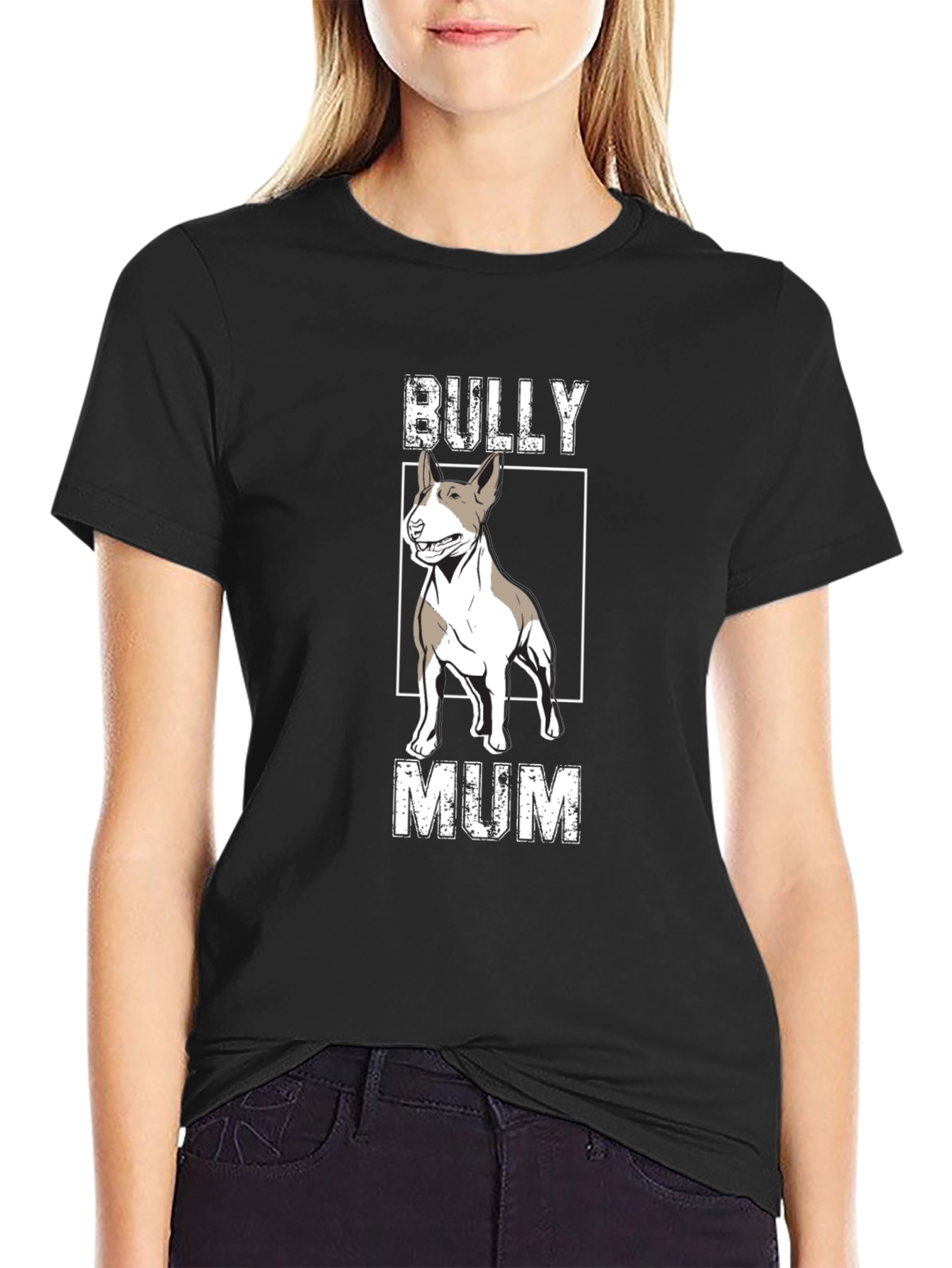 Bully Mum T-Shirt - Dog Lover Tee