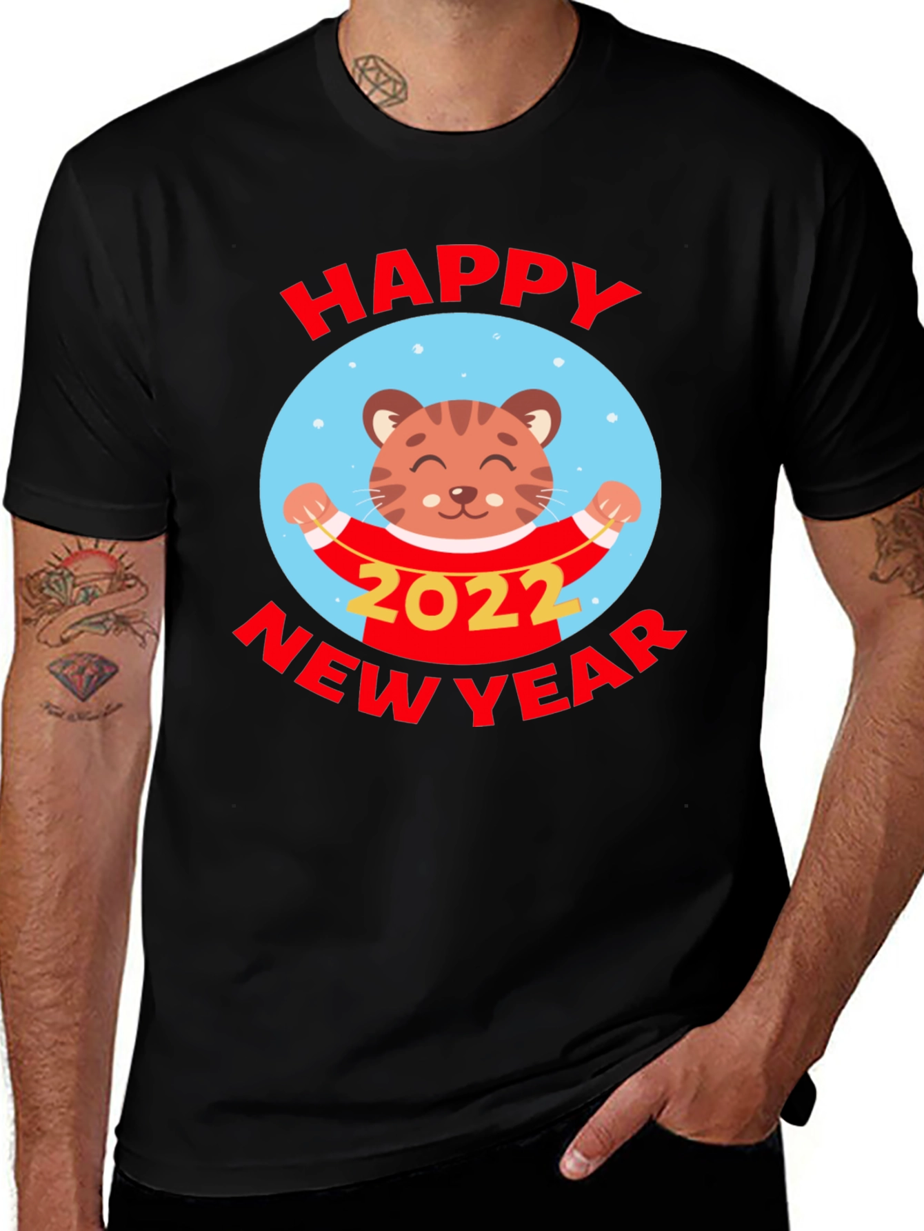 Happy New Year Tiger T-Shirt