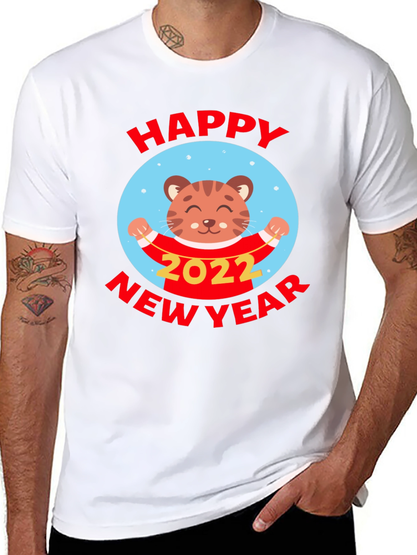 Happy New Year Tiger T-Shirt